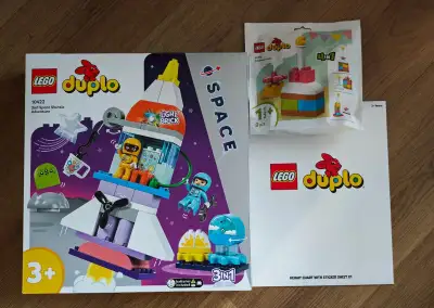 Lego Duplo Space raketoplán + 2 sety zdarma
