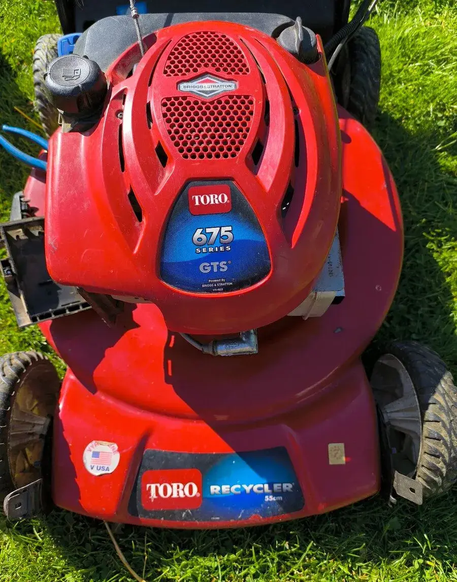 Kosačku Toro s Brixovým motorom, Záber 55cm
