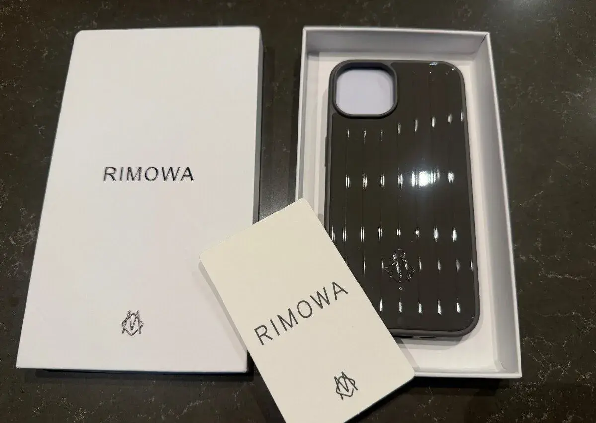 Rimowa Iphone 14 - sedy/ruzovy