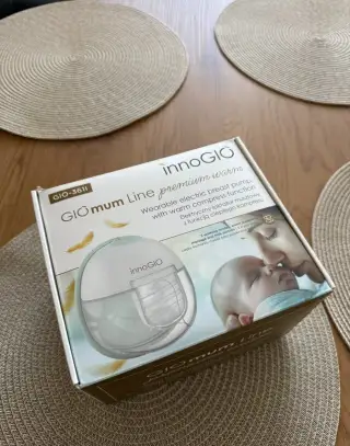 GIOmum Line Premium Warm prenosná elektrická odsávačka mliek
