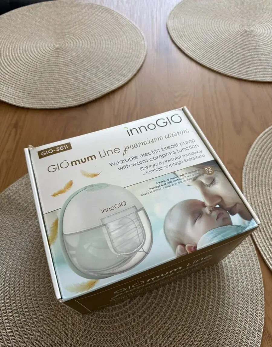 GIOmum Line Premium Warm prenosná elektrická odsávačka mliek