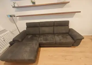 Rohový gauč rozkladací