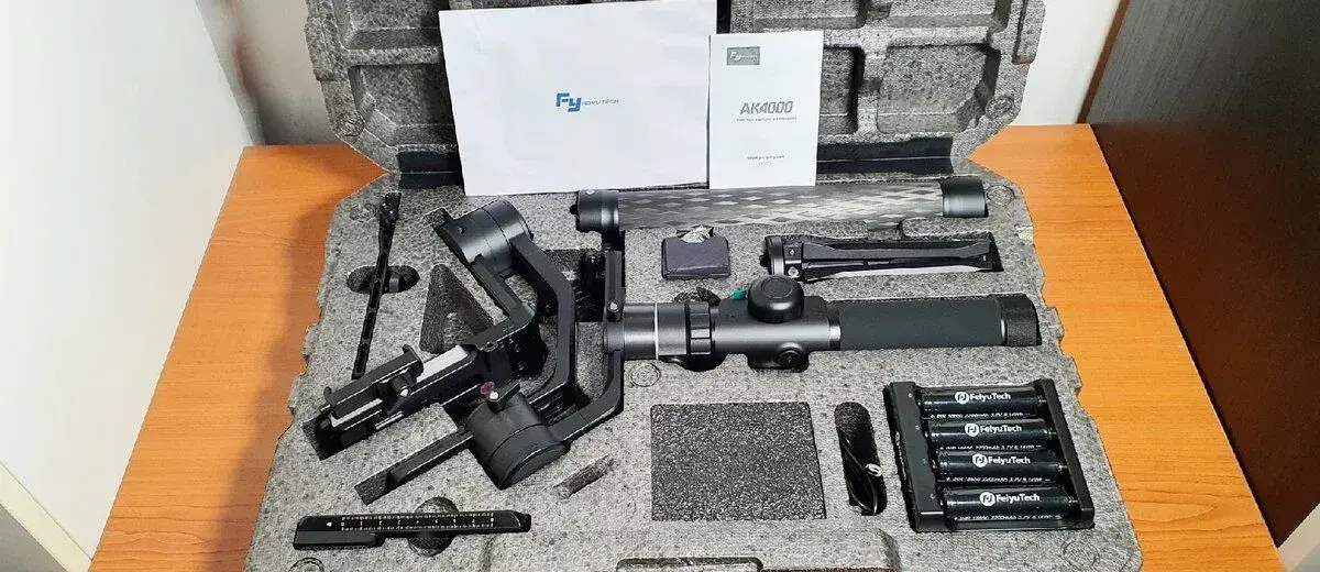 Nový gimbal FeiyuTech AK4000 – nepoužitý, kompletné balenie