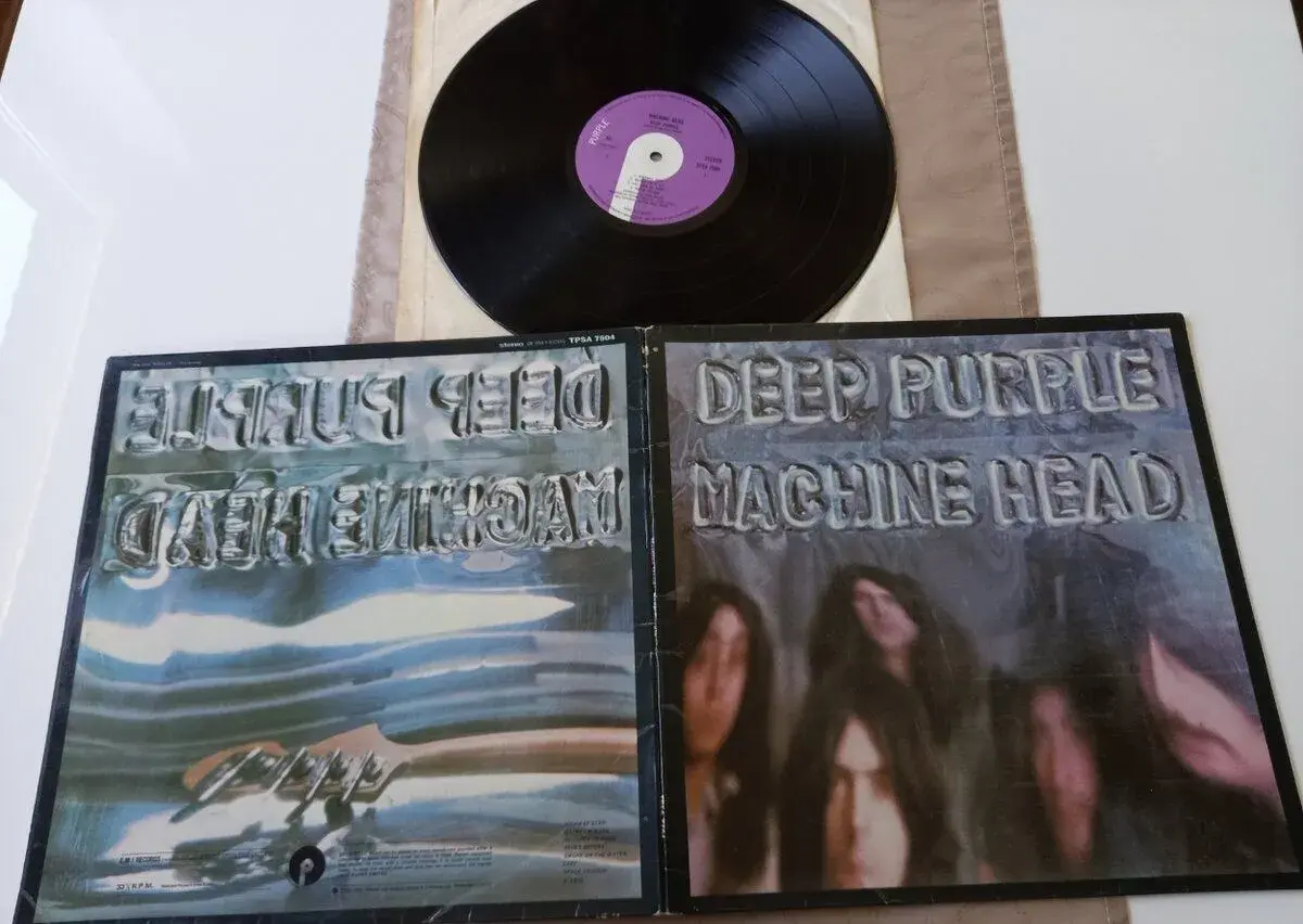 DEEP PURPLE „Machine Head“ /Purple 1972/rozkl obal, orig. 1.