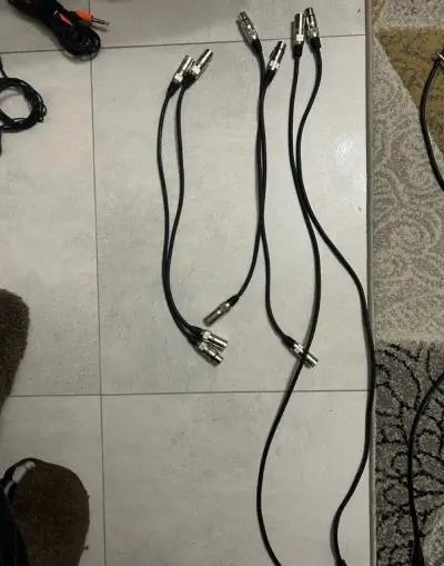 Káble XLR, jack, HDMI, RCA, USB - sada 23 ks