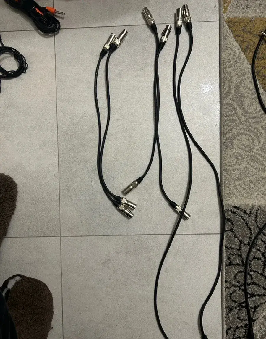 Káble XLR, jack, HDMI, RCA, USB - sada 23 ks