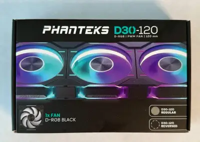 Nový ventilátor Phanteks D30-120 Regular