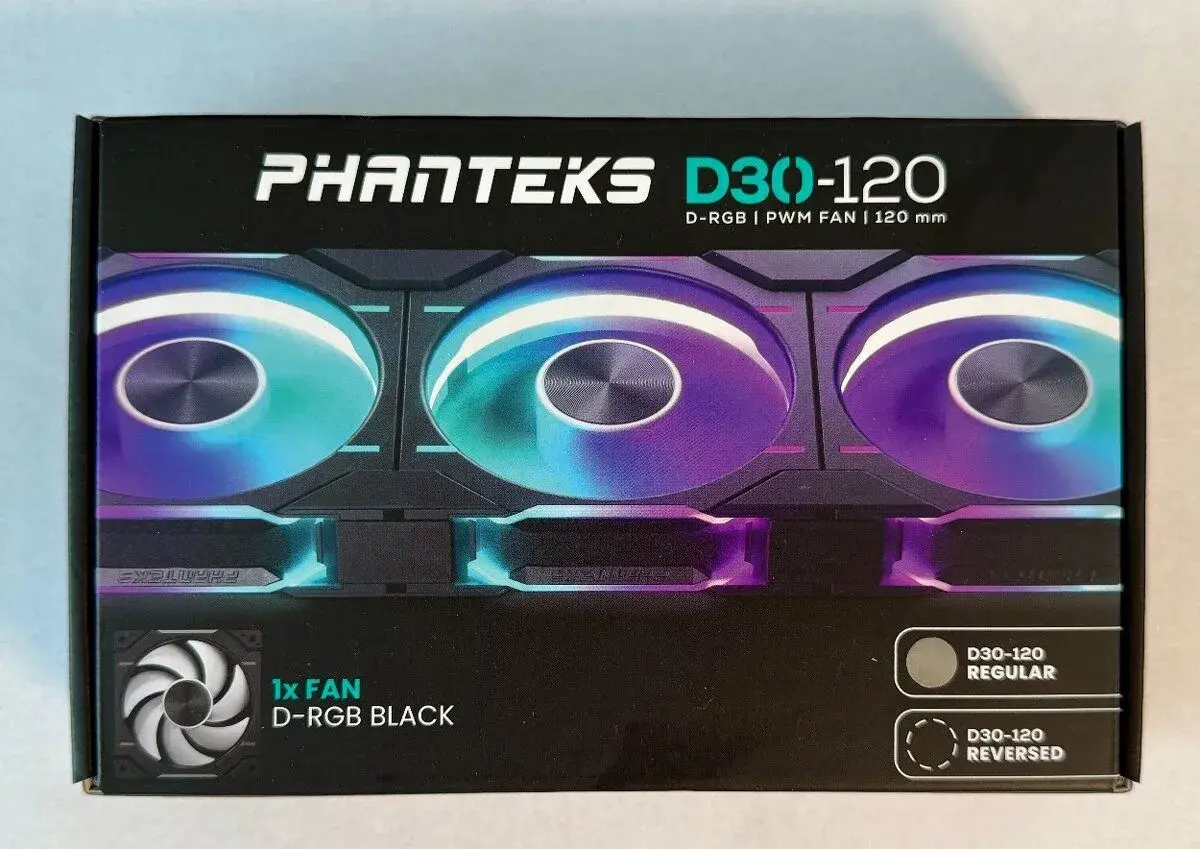 Nový ventilátor Phanteks D30-120 Regular