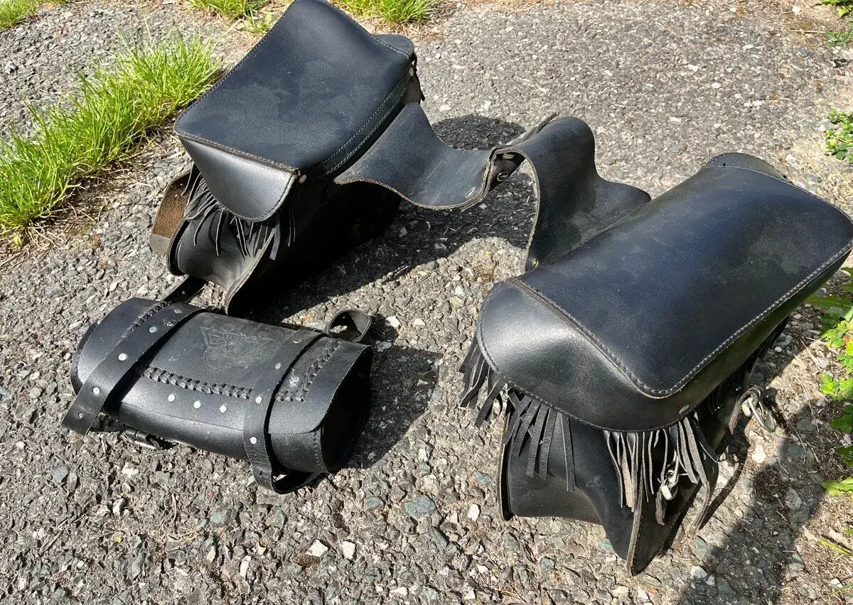 Kožene brašne na chopper