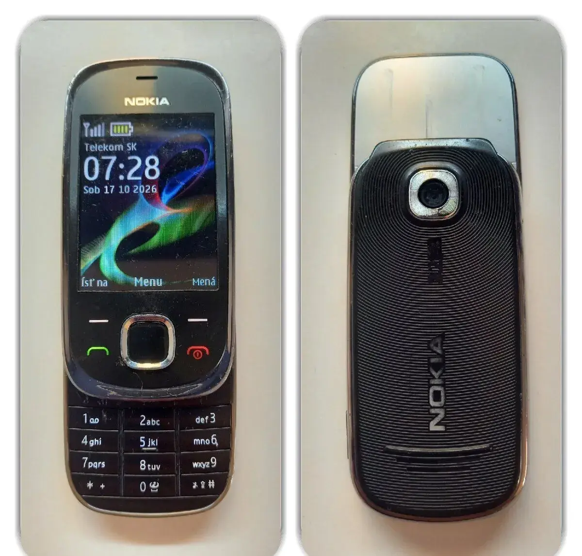 NOKIA 7230 slide