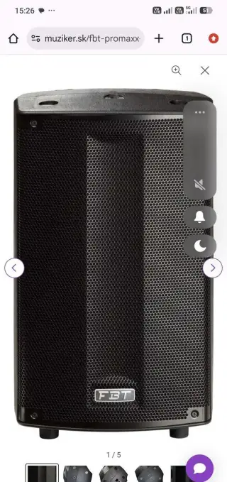 FBT PROMaxX 110A Aktívny reprobox