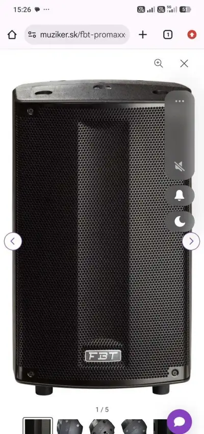 FBT PROMaxX 110A Aktívny reprobox