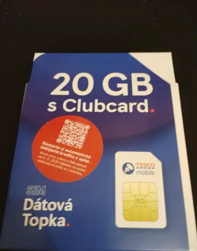 SIM KARTY s VIP ČÍSLOM TESCO MOBILE