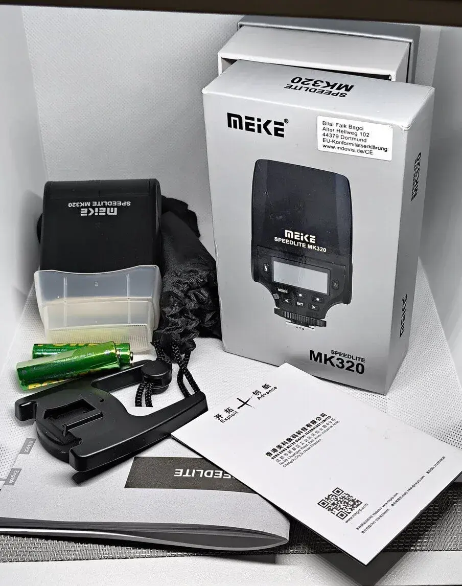Meike MK320-S Speedlite pre Sony (kompletné balenie)