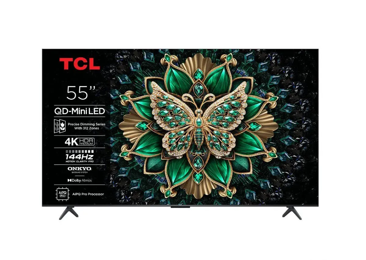 TCL 55C69K, mini QLED, 139 cm, 5 rocna zauka