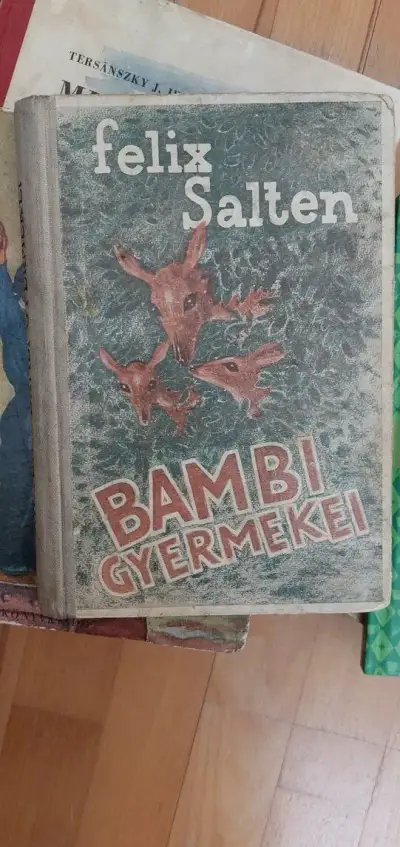 Stare detske rozpravkove knizka v madarcine