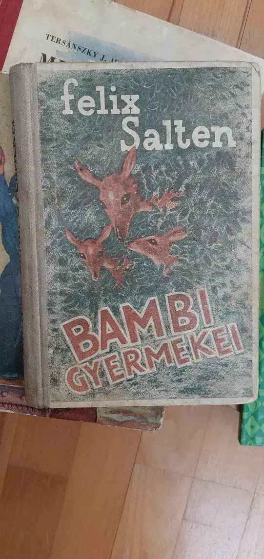 Stare detske rozpravkove knizka v madarcine