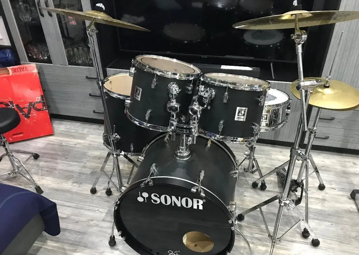 Sonor force 2001 komplet sada s činelami Paiste 101