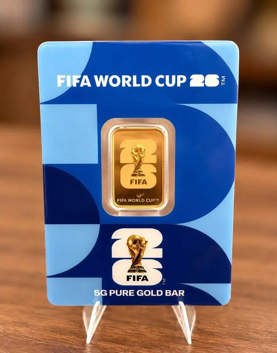 Zlatá tehlička 5 g – FIFA World Cup 2026 – Limitovaná edícia
