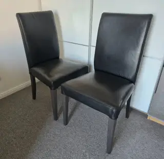 2x kožená stolička IKEA HENRIKSDAL (Bergmund)