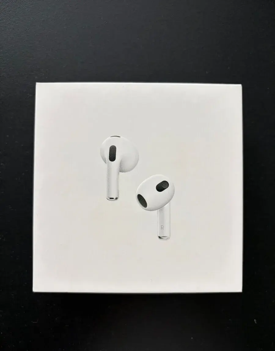 Apple AirPods 3. generácia – originál, bez nabíjacieho puzdr