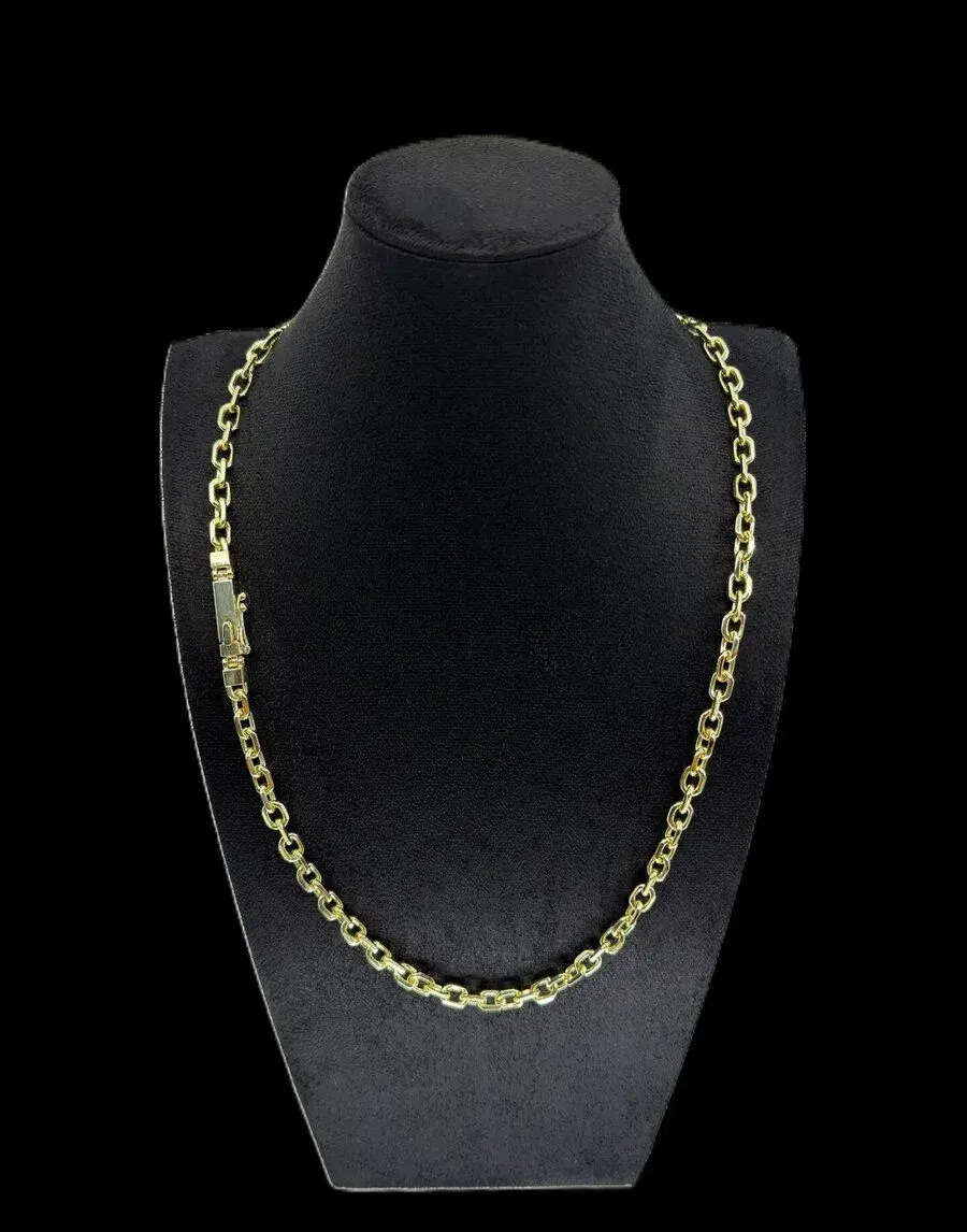 Zlata retiazka Anker (pílka) 14K 585 – 84,4 g / 64 cm punc