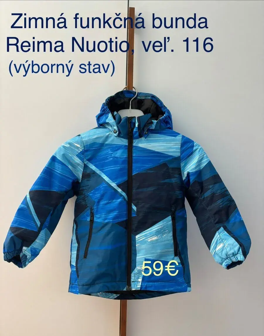 Reima Nuotio zimná bunda veľ. 116