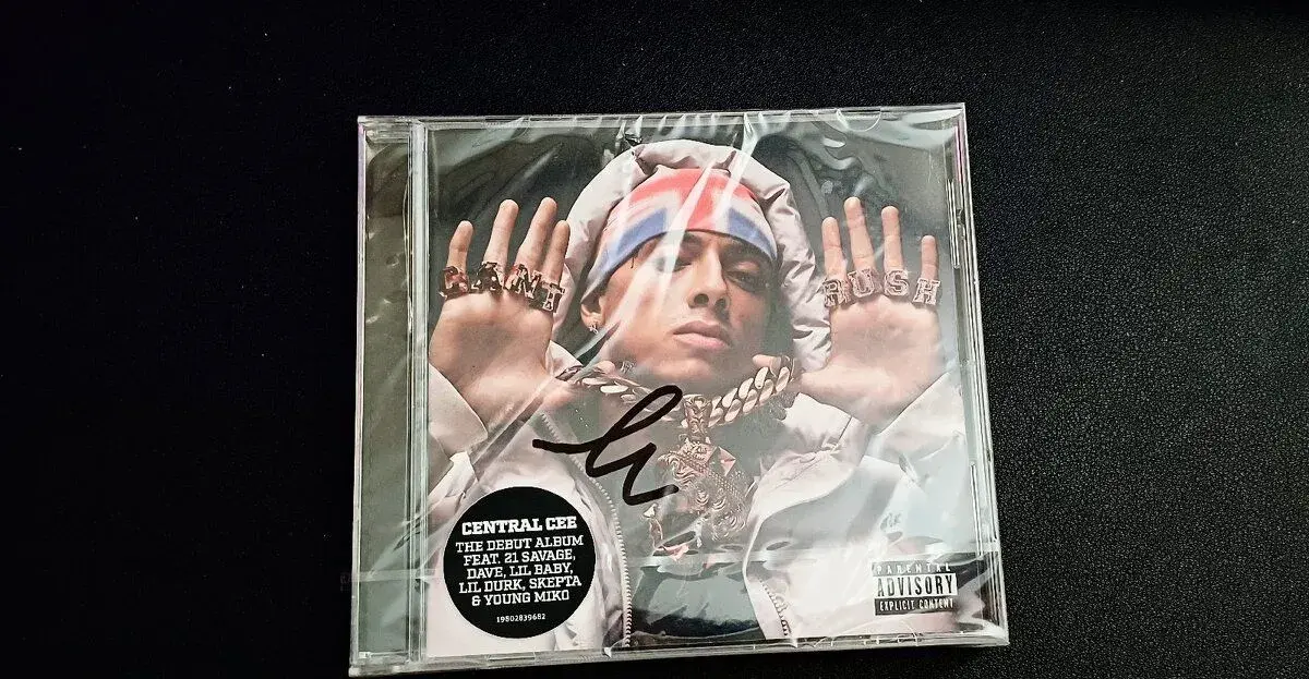 Podpísané CD Can't Rush Greatness Central Cee