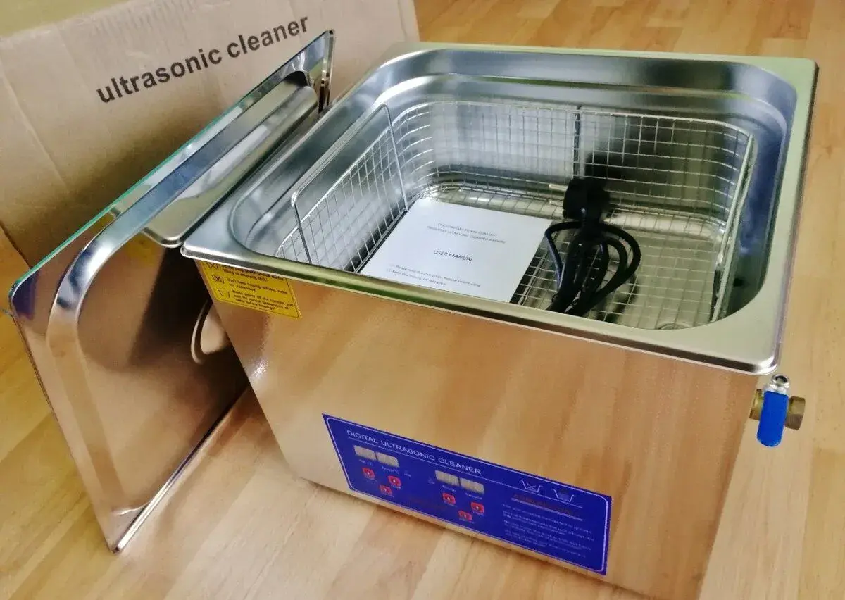 15L digitálna ultrazvuková čistička s ohrevom
