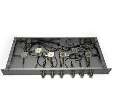 19" Rack Bias-Tee modul (6x Mini-Circuits ZFBT-4R2G+)