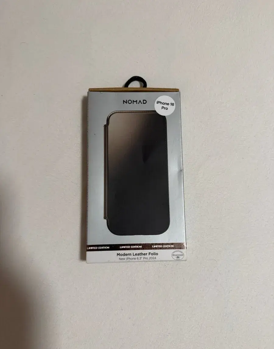 Kvalitné, nové kožené púzdro – iPhone 16 Pro