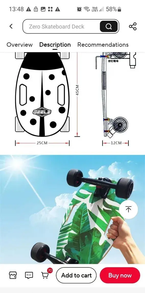 Eggboard Geele novy 45cm