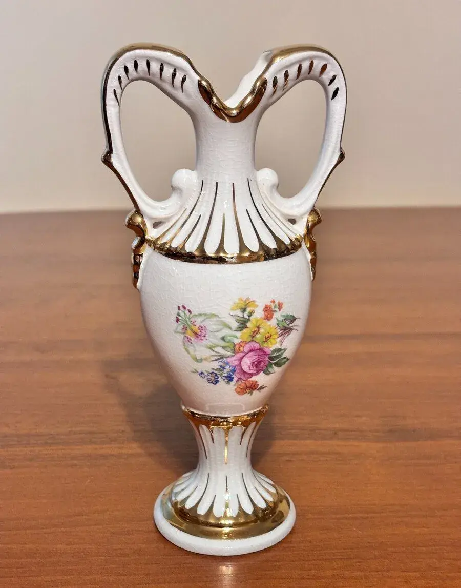 Porcelánová vázička amfora Victoria Czech Republic