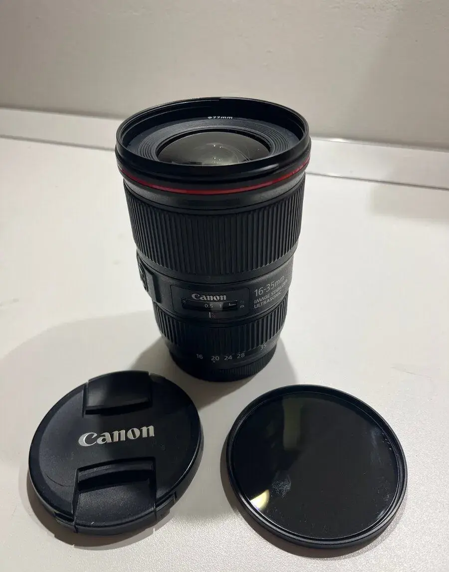 Canon EF 16-35mm f/4L IS USM + ND filter