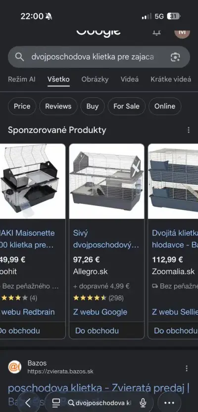 Klietka pre hlodavce