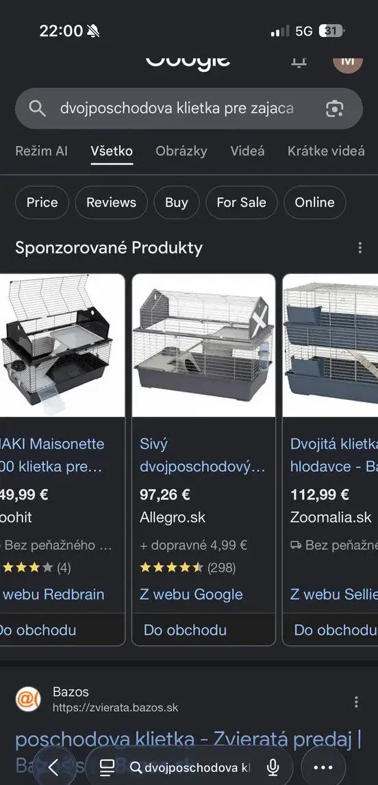 Klietka pre hlodavce