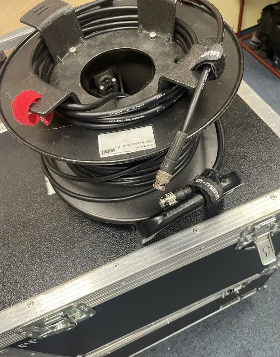 Canare 12G-SDI kábel L-4.5CHWS 30 m na bubne Schill, BNC