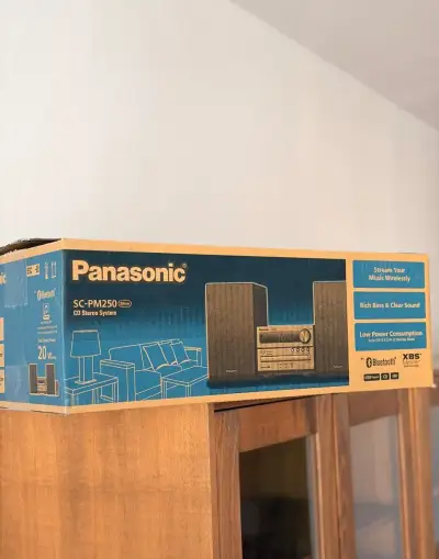 Audio sústavu Panasonic - ešte nepoužitú