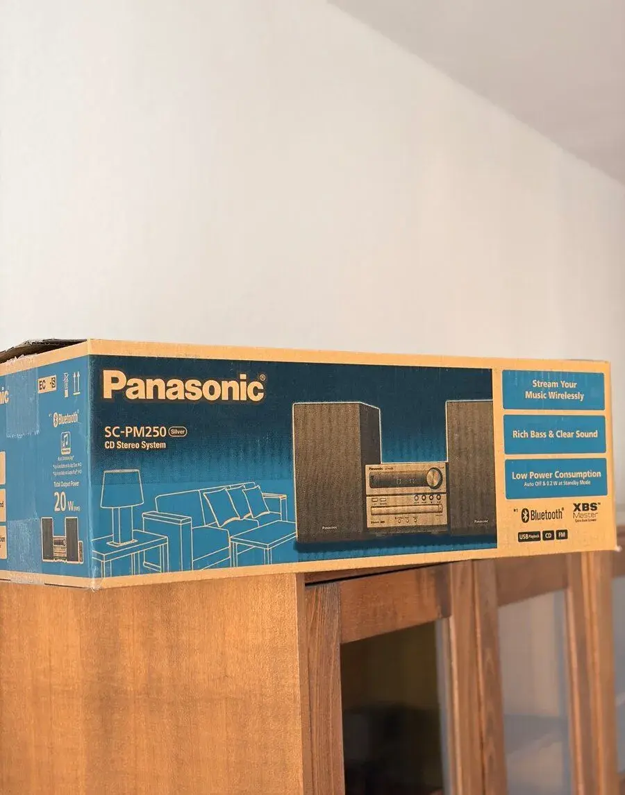 Audio sústavu Panasonic - ešte nepoužitú