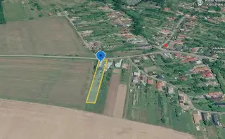 Slnečný pozemok 3663 m2 Veľká Tŕňa dom siete studňa
