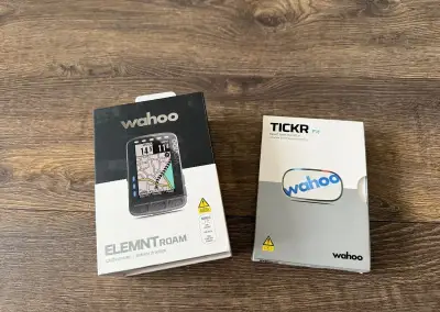 Wahoo Elmnt Roam + Tickr Heartrate