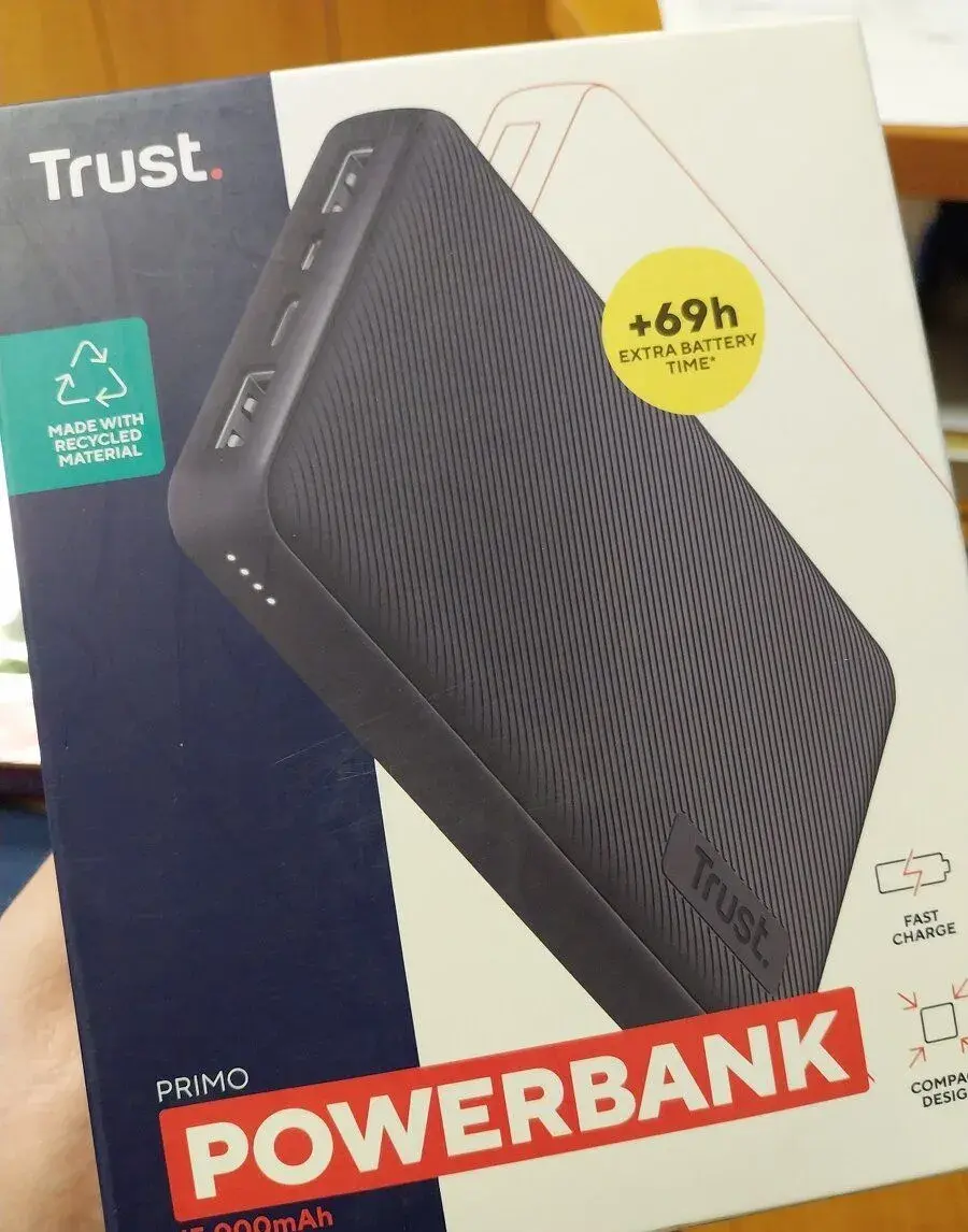 Powerbanka TRUST 15000 mAh