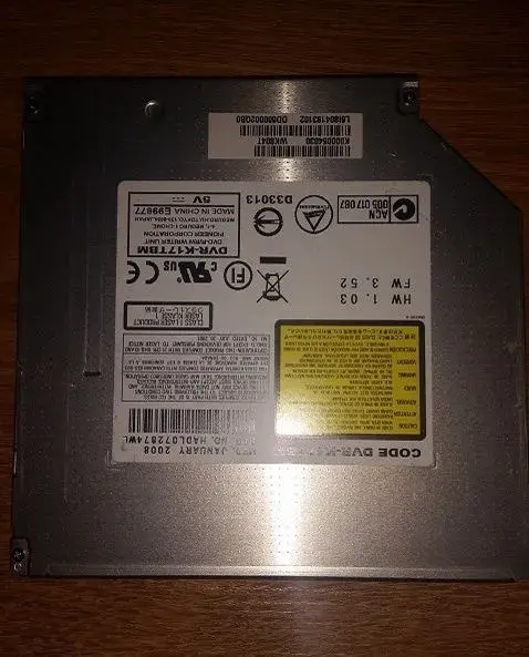 CD/DVD Slim ATAPI Napaľovačka do notebooku