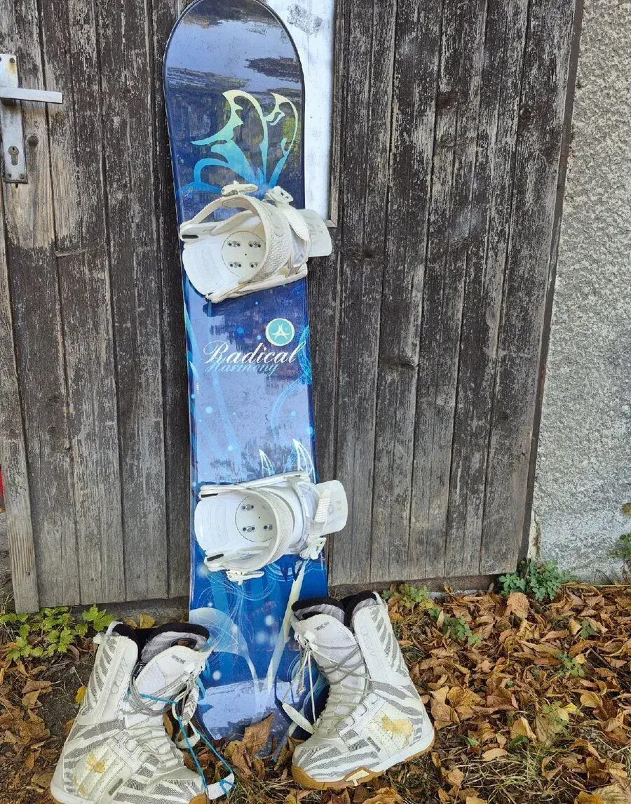 Snowboard s topankami