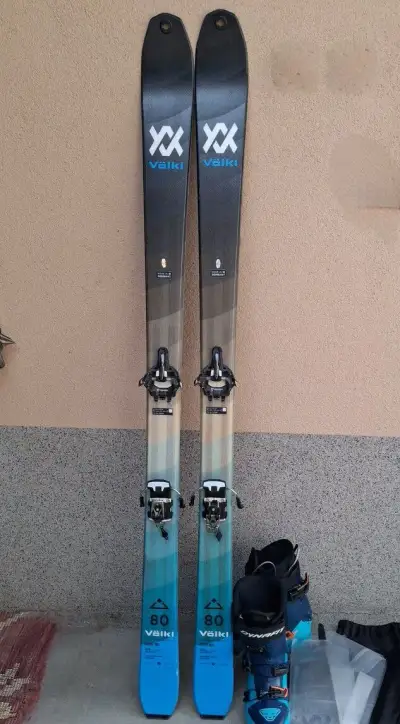 Kompletný skialpový set Völkl 170cm