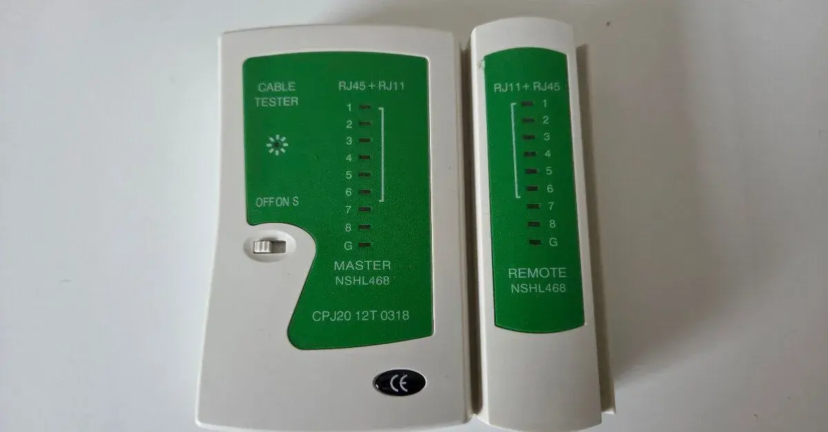 Tester ethernet káblov