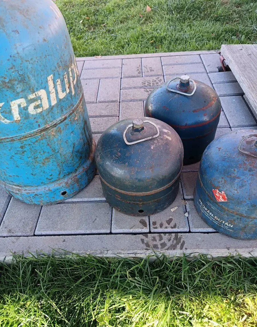 Propanbutanove fľaše 2kg 33kg