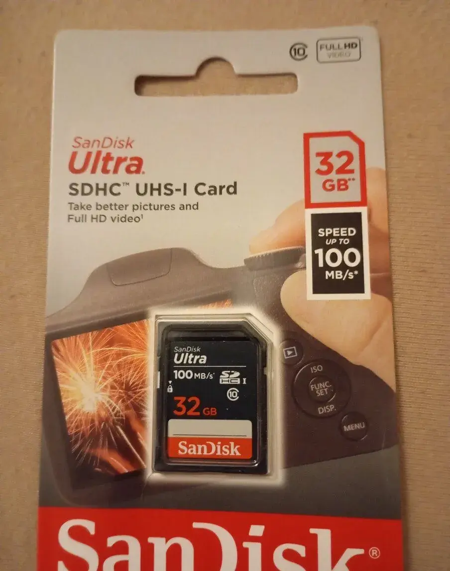 Nová pamäťová karta SanDisk Ultra SDHC 32GB