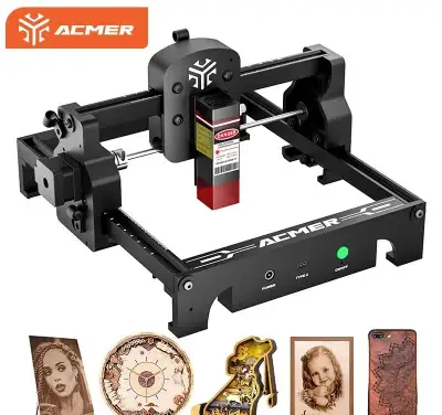 Laserový gravírovací stroj ACMER S1 2.5W Mini Engraver