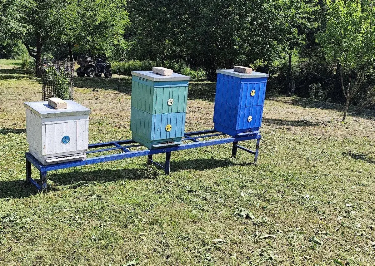 Včely s úľmi miera čechoslovák